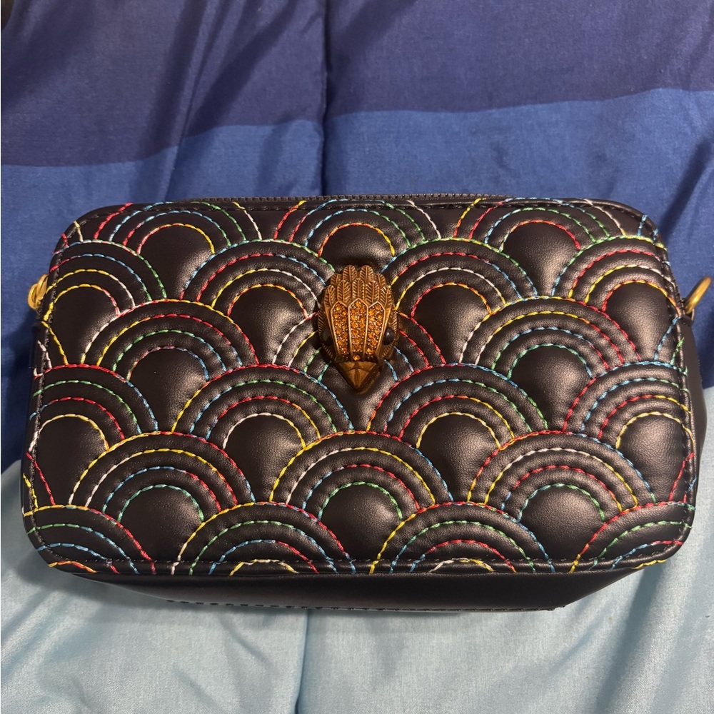 Kurt Geiger Black Clutch with Elegant Design